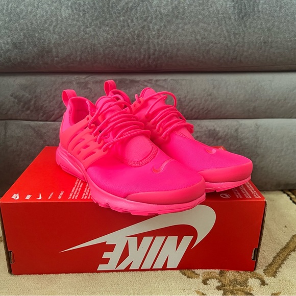 Nike Womens air presto running shoes hot pink size 8 - Picture 3 of 9